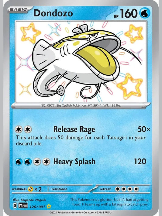 Dondozo [PAF - 126/091] SV: Paldean Fates