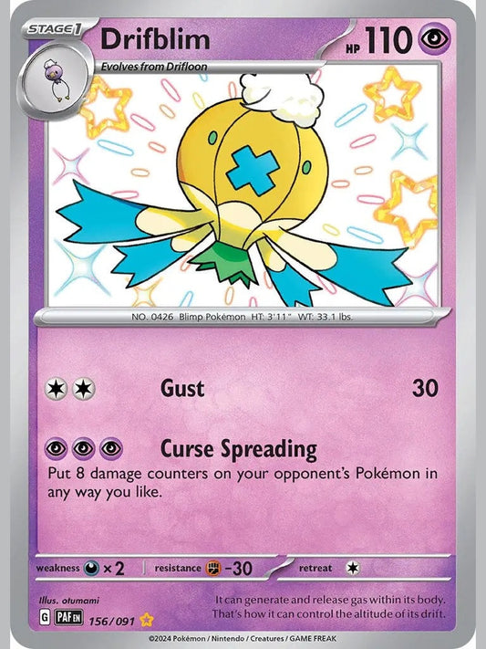 Drifblim [PAF - 156/091] SV: Paldean Fates