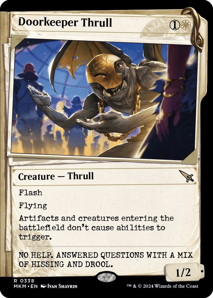Doorkeeper Thrull (Showcase) [MKM - 338] - Shippin Texas