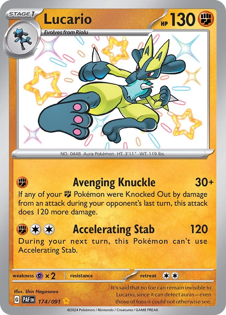 Lucario [PAF - 174/091] - Shippin Texas