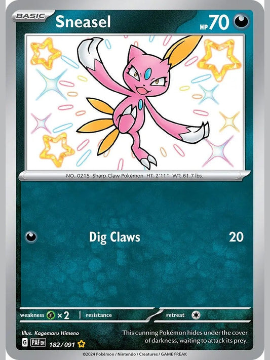 Sneasel [PAF - 182/091] SV: Paldean Fates