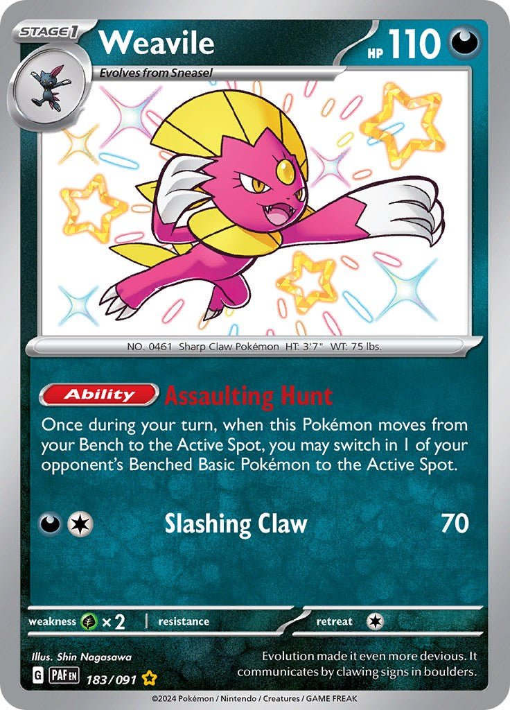 Weavile [PAF - 183/091] - Shippin Texas