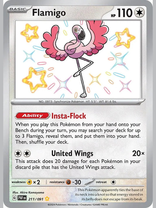 Flamigo [PAF - 211/091] SV: Paldean Fates