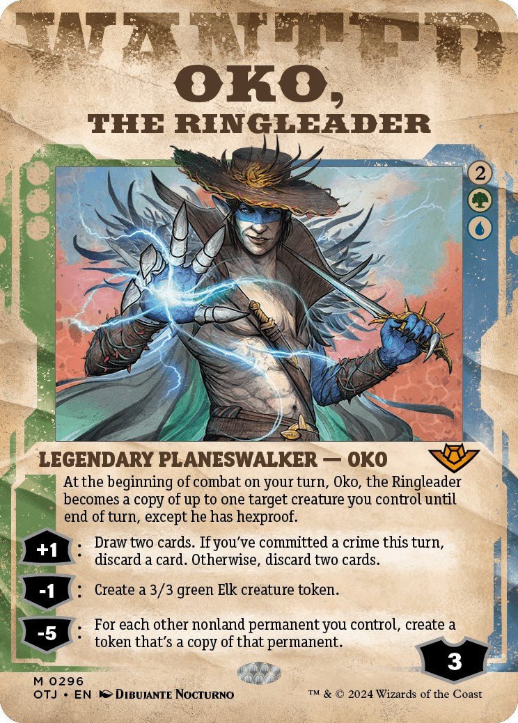 Oko, the Ringleader (Showcase) [OTJ - 296] - Shippin Texas