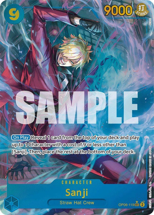 Sanji (Alternate Art) [OP06 - OP06-119] - Shippin Texas