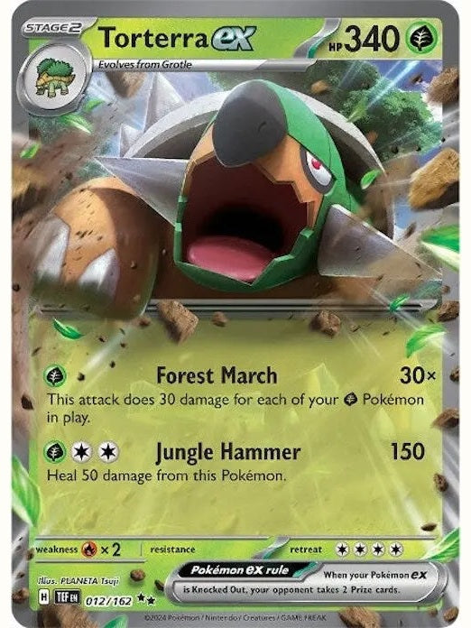 Torterra ex - 012/162 [TEF - 012/162] SV05: Temporal Forces