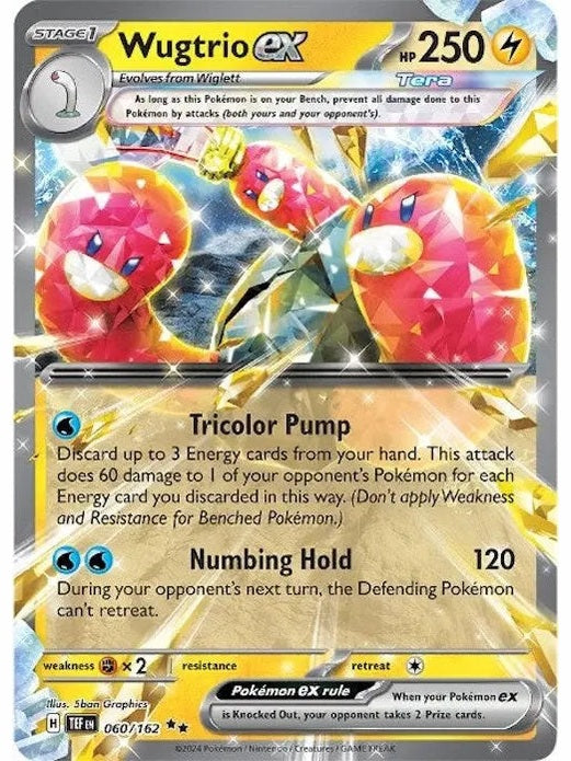 Wugtrio ex - 060/162 [TEF - 060/162] SV05: Temporal Forces