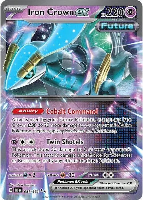 Iron Crown ex - 081/162 [TEF - 081/162] SV05: Temporal Forces