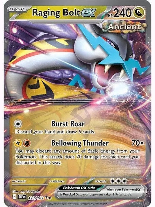 Raging Bolt ex - 123/162 [TEF - 123/162] SV05: Temporal Forces