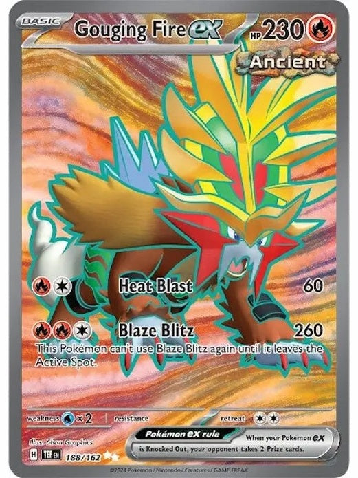 Gouging Fire ex - 188/162 [TEF - 188/162] SV05: Temporal Forces
