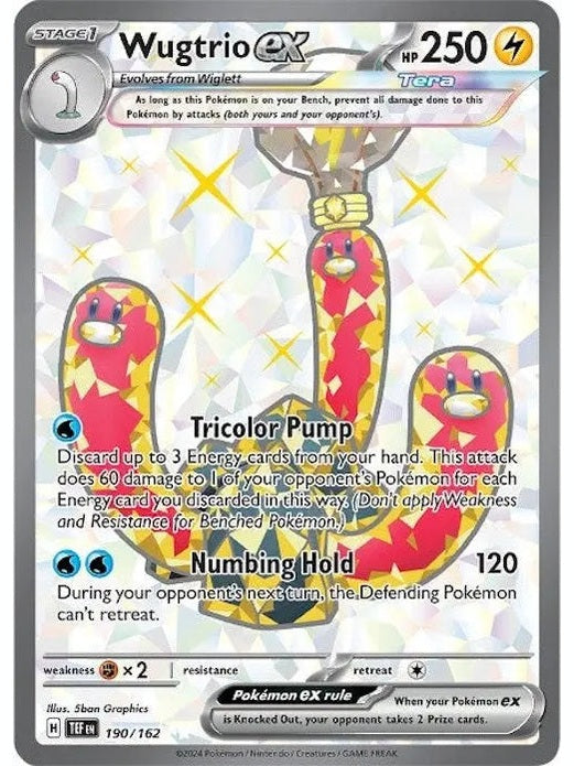 Wugtrio ex - 190/162 [TEF - 190/162] SV05: Temporal Forces