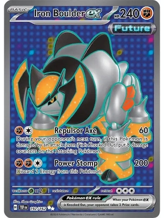 Iron Boulder ex - 192/162 [TEF - 192/162] SV05: Temporal Forces