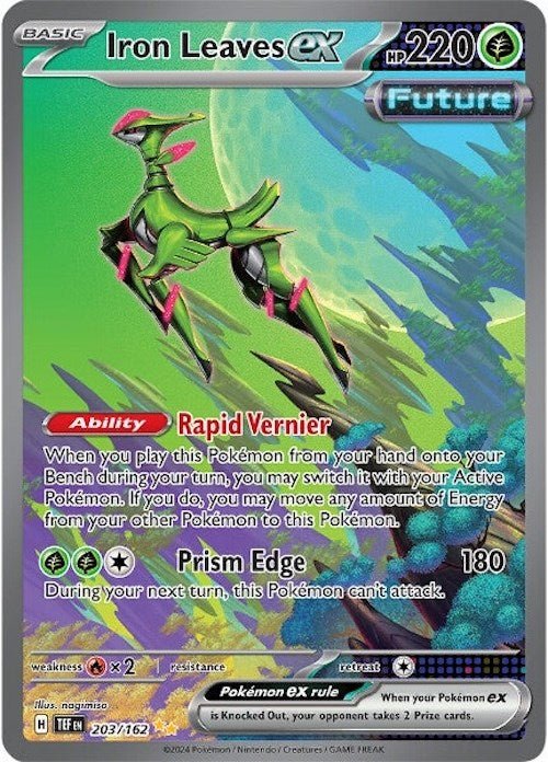 Iron Leaves ex - 203/162 [TEF - 203/162] - Shippin Texas