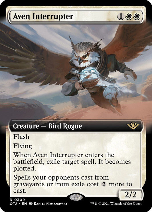 Aven Interrupter (Extended Art) [OTJ - 309] - Shippin Texas