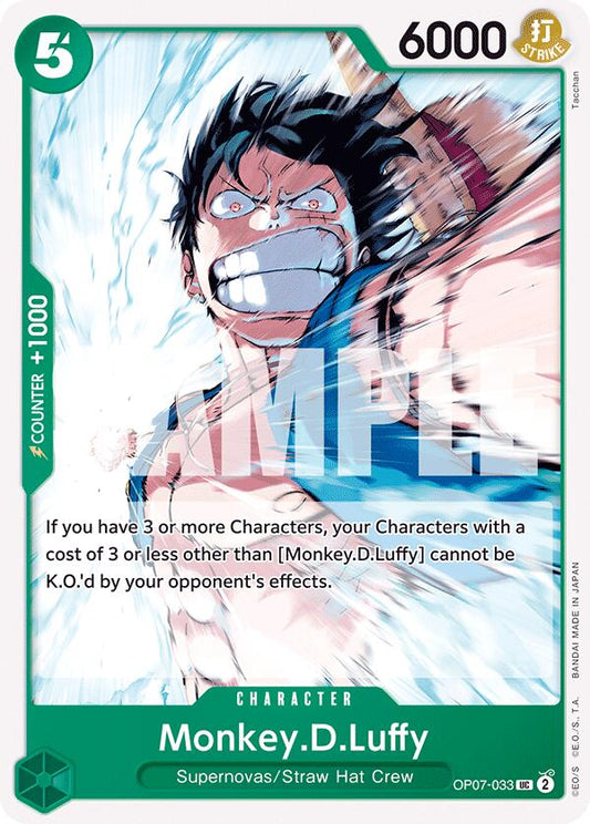 Monkey.D.Luffy (033) [OP07 - OP07-033] - Shippin Texas