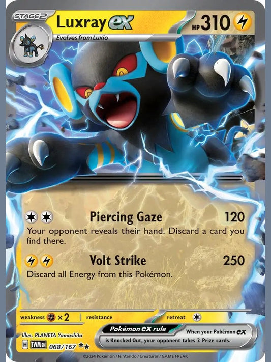 Luxray ex - 068/167 [TWM - 068/167] SV06: Twilight Masquerade
