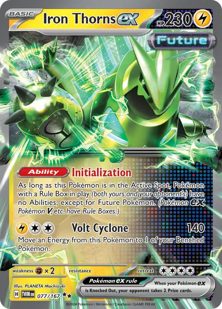 Iron Thorns ex - 077/167 [TWM - 077/167] SV06: Twilight Masquerade