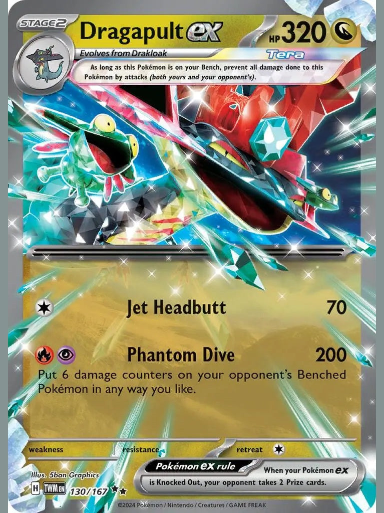 Dragapult ex - 130/167 [TWM - 130/167] SV06: Twilight Masquerade