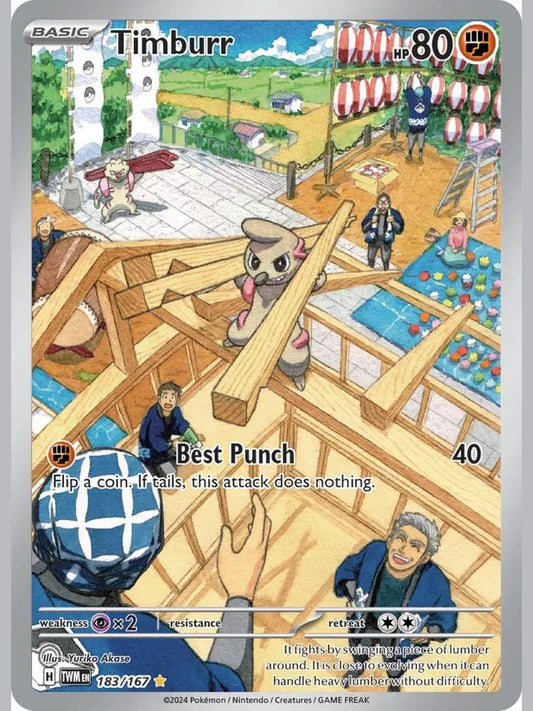 Timburr - 183/167 [TWM - 183/167] SV06: Twilight Masquerade
