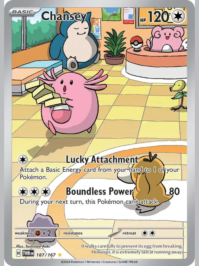 Chansey - 187/167 [TWM - 187/167] SV06: Twilight Masquerade