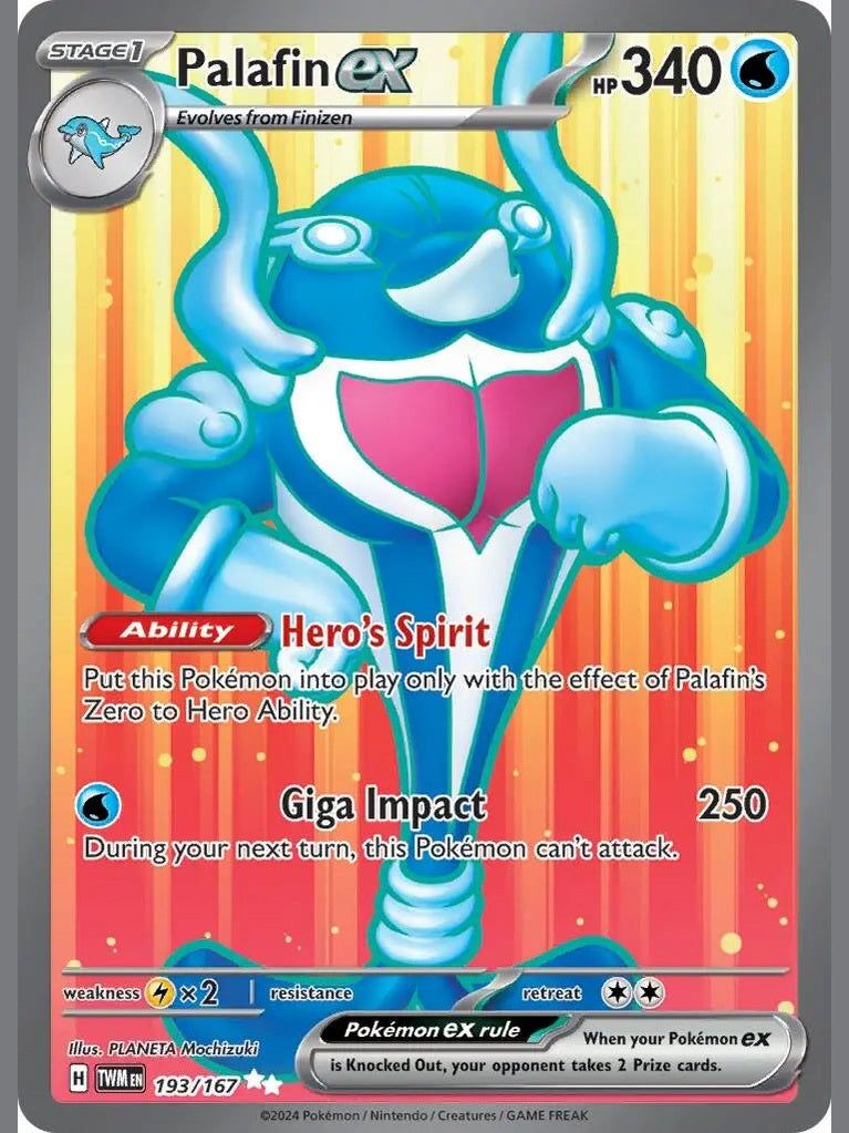 Palafin ex - 193/167 [TWM - 193/167] SV06: Twilight Masquerade