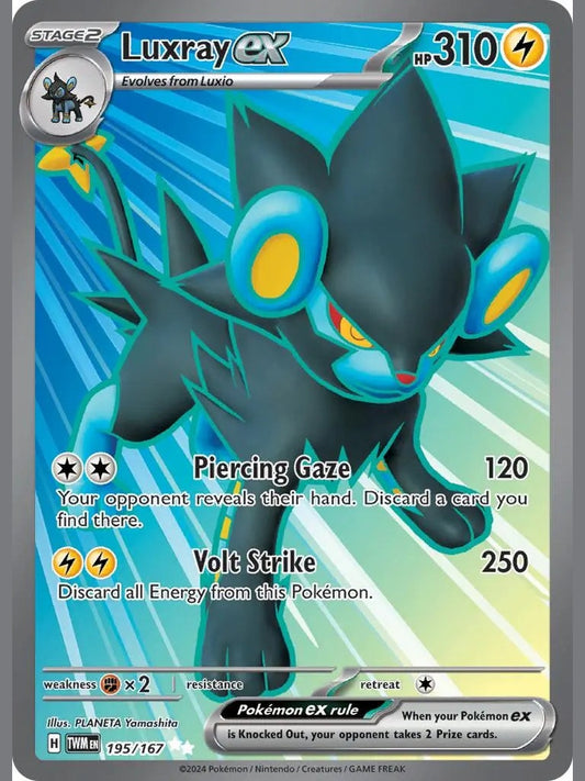 Luxray ex - 195/167 [TWM - 195/167] SV06: Twilight Masquerade