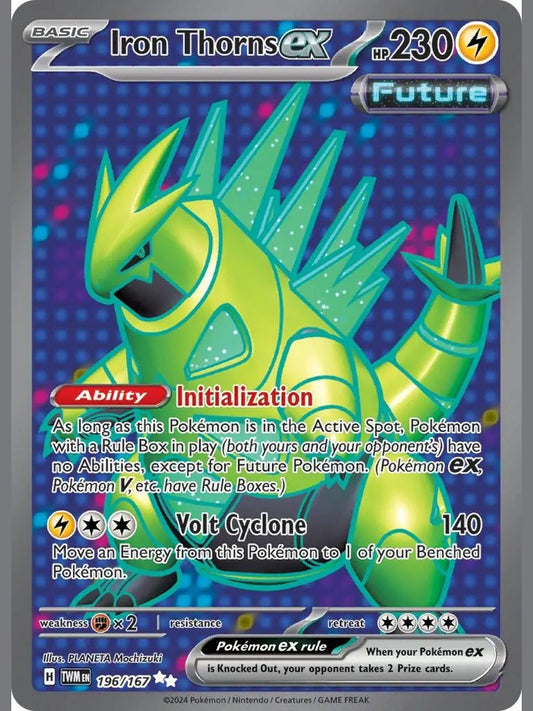 Iron Thorns ex - 196/167 [TWM - 196/167] SV06: Twilight Masquerade