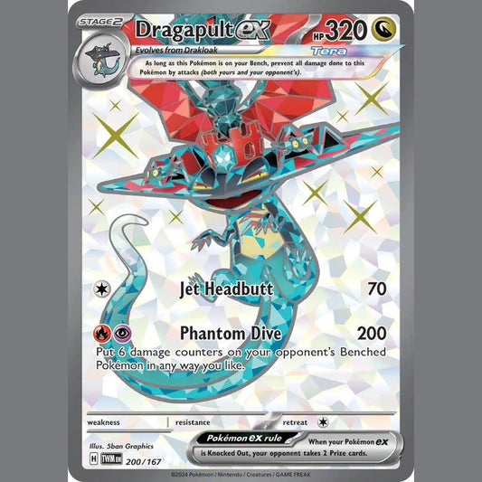 Dragapult ex - 200/167 [TWM - 200/167] SV06: Twilight Masquerade