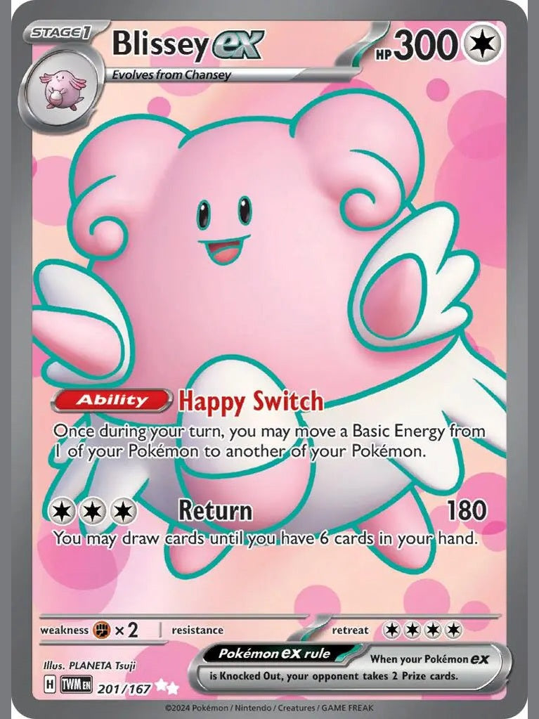 Blissey ex - 201/167 [TWM - 201/167] SV06: Twilight Masquerade