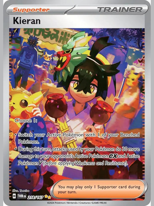 Kieran - 218/167 [TWM - 218/167] SV06: Twilight Masquerade
