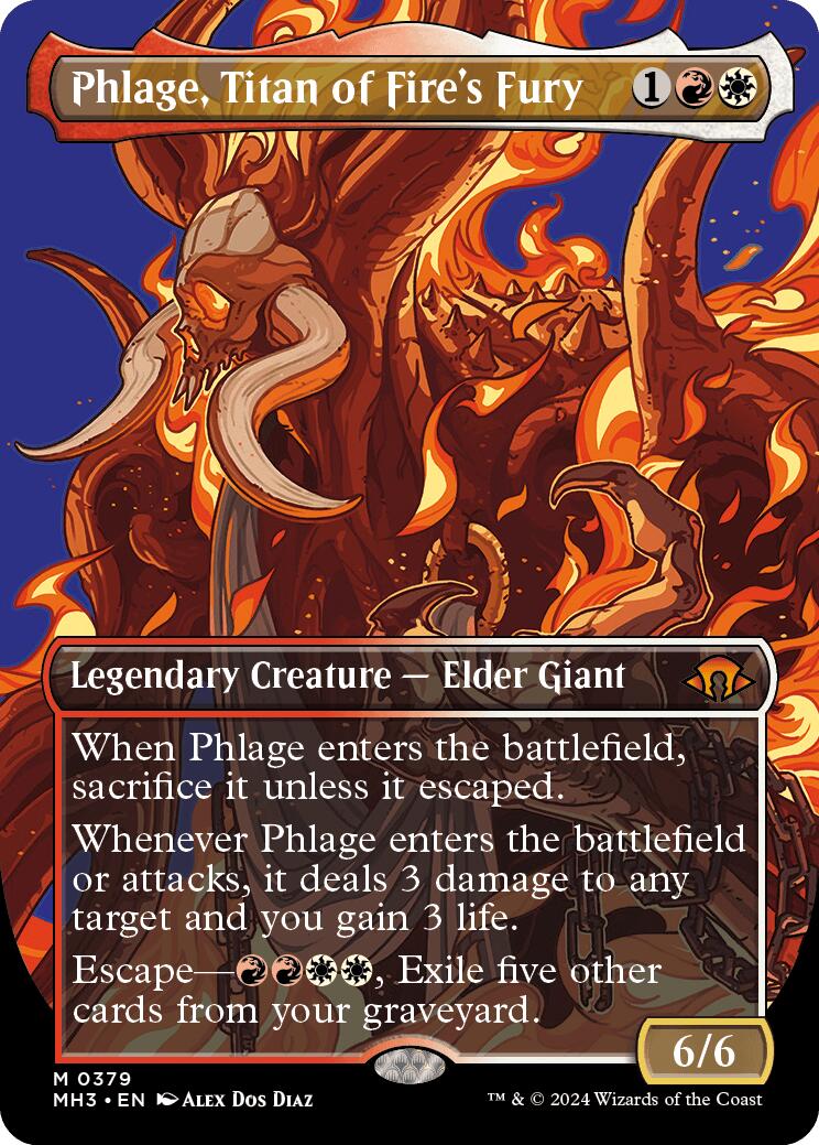 Phlage, Titan of Fire's Fury (Borderless) [MH3 - 379] - Shippin Texas