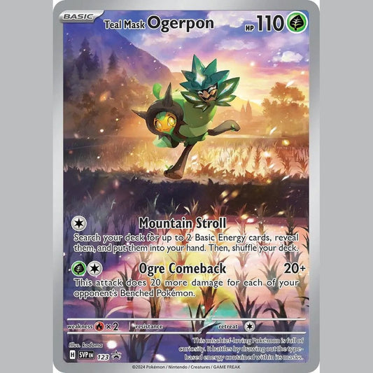 Teal Mask Ogerpon - 123 [SVP - 123] SV: Scarlet & Violet Promo Cards