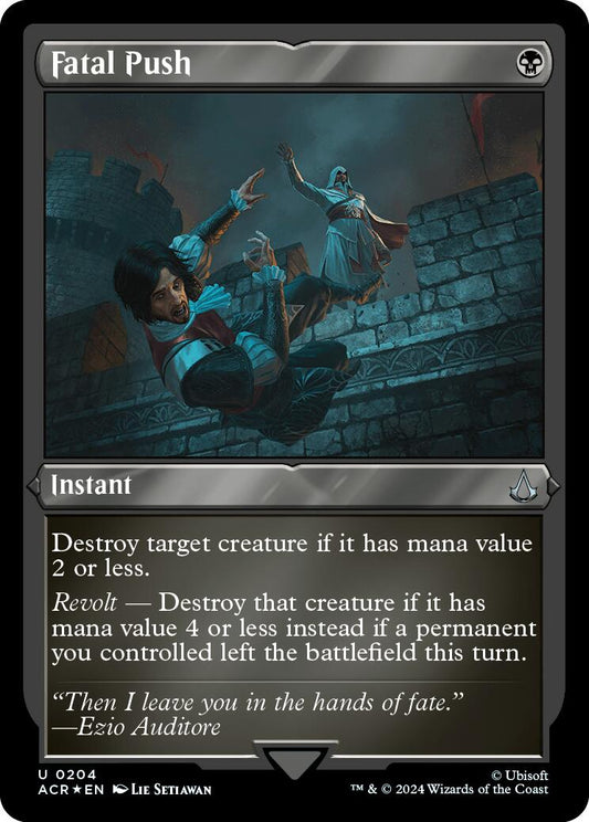 Fatal Push (Foil Etched) [ACR - 204] - Shippin Texas