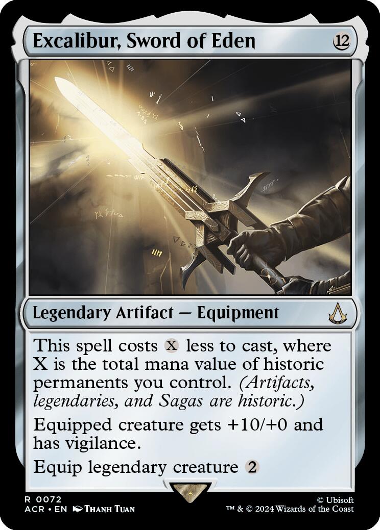 Excalibur, Sword of Eden [ACR - 72] - Shippin Texas