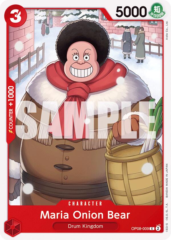 Maria Onion Bear [OP08 - OP08-009] - Shippin Texas
