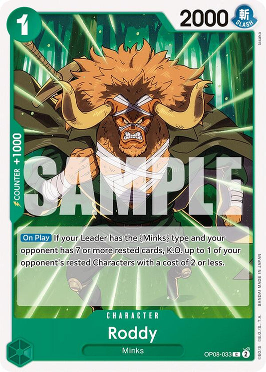 Roddy [OP08 - OP08-033] - Shippin Texas