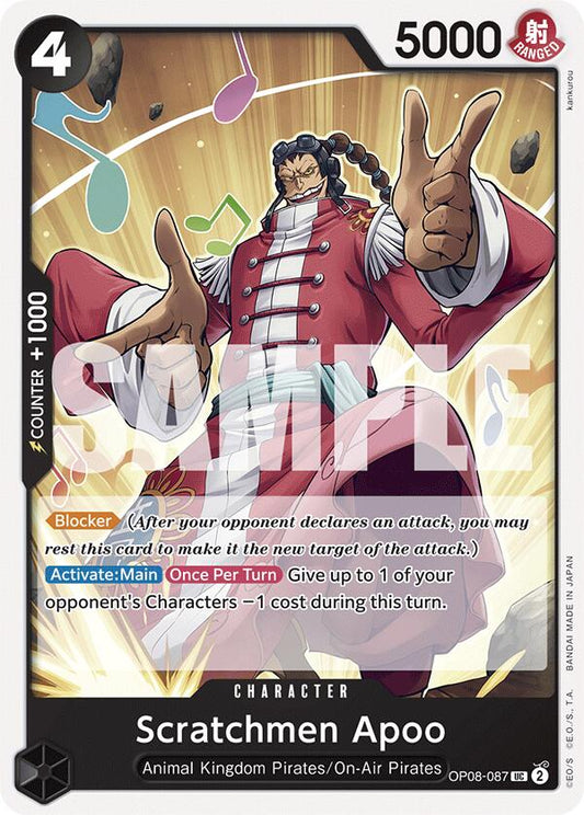 Scratchmen Apoo [OP08 - OP08-087] - Shippin Texas
