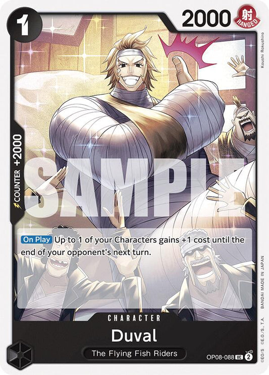 Duval [OP08 - OP08-088] - Shippin Texas