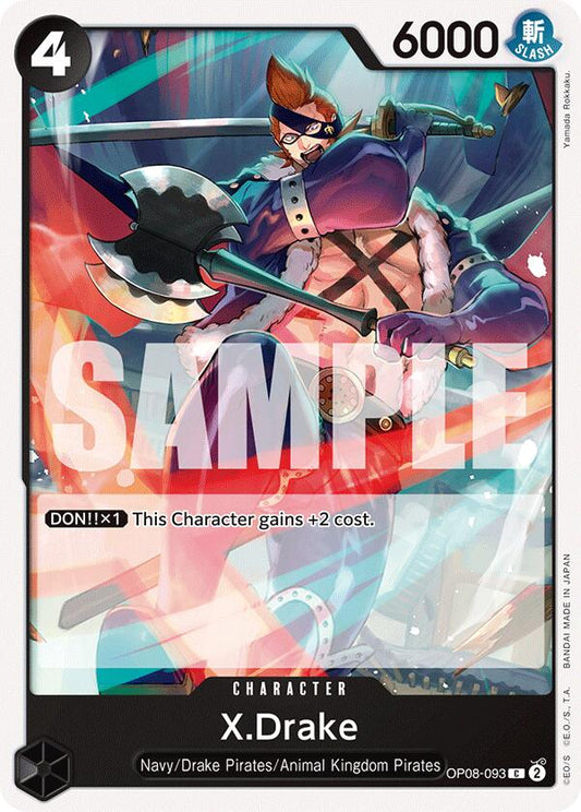 X.Drake [OP08 - OP08-093] - Shippin Texas