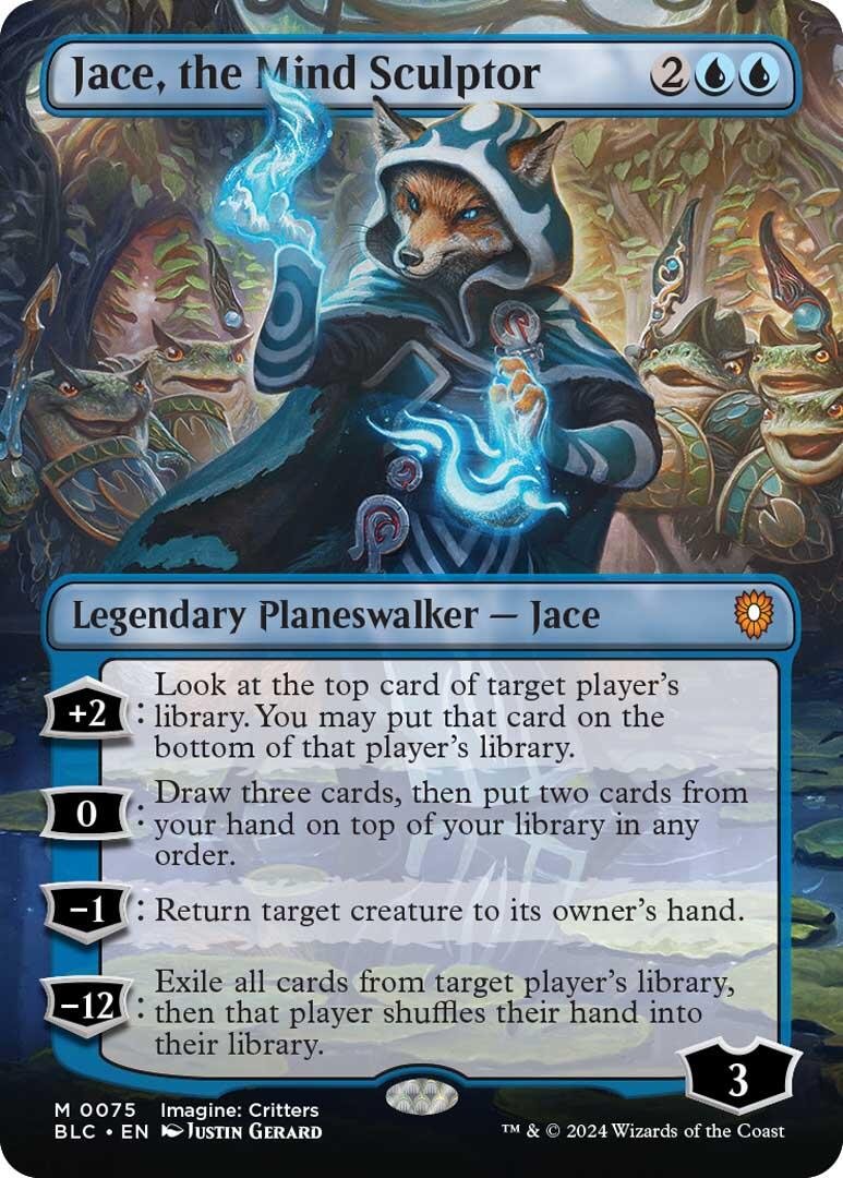 Jace, the Mind Sculptor (Borderless) [BLC - 75] - Shippin Texas