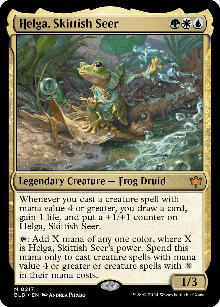 Helga, Skittish Seer [BLB - 217] - Shippin Texas