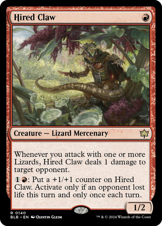 Hired Claw [BLB - 140] - Shippin Texas