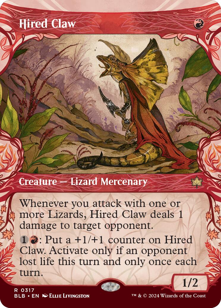 Hired Claw (Showcase) [BLB - 317] - Shippin Texas