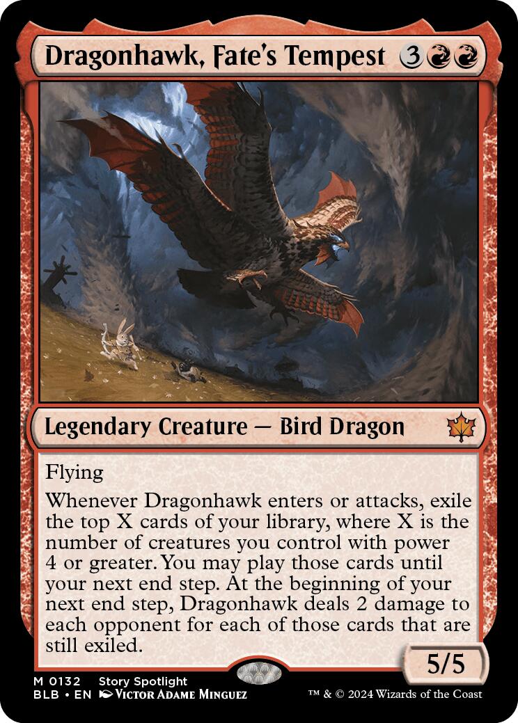 Dragonhawk, Fate's Tempest [BLB - 132] - Shippin Texas