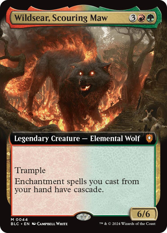 Wildsear, Scouring Maw (Extended Art) [BLC - 44] - Shippin Texas