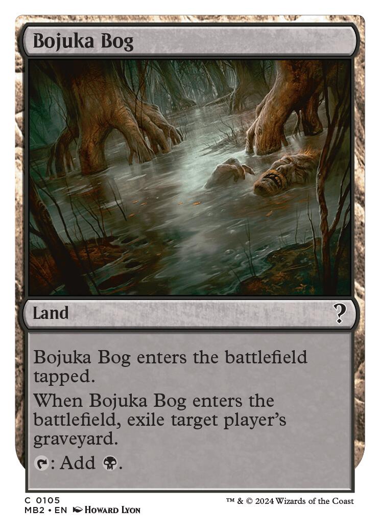 Bojuka Bog (White Border) [MB2 - 105] - Shippin Texas