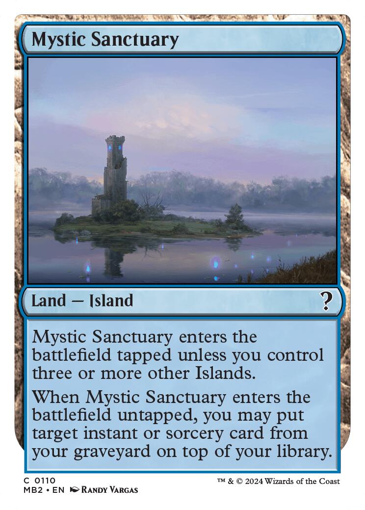 Mystic Sanctuary (White Border) [MB2 - 110] - Shippin Texas
