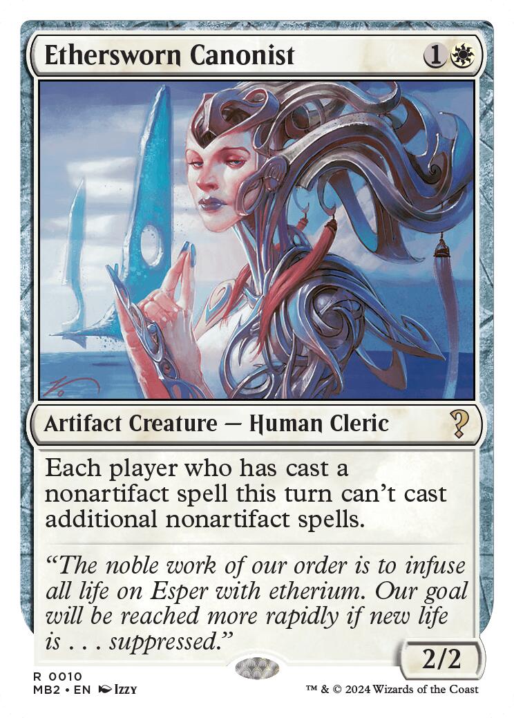 Ethersworn Canonist (White Border) [MB2 - 10] - Shippin Texas