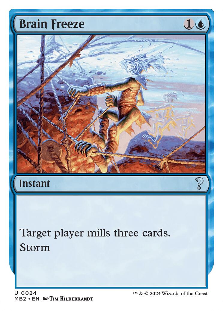 Brain Freeze (White Border) [MB2 - 24] - Shippin Texas