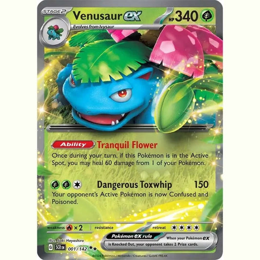 Venusaur ex [SCR - 001/142] SV07: Stellar Crown